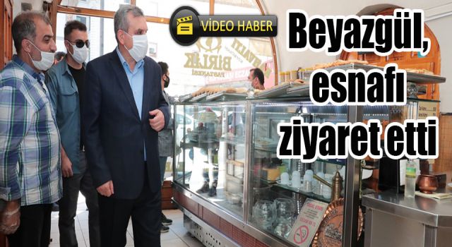 Beyazgül, esnafın sorunlarını dinledi