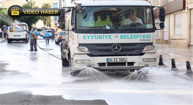 Eyyübiye’de temizliğe büyük önem veriliyor