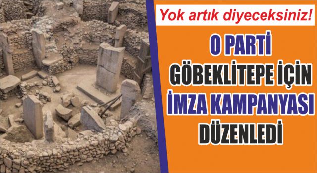 'Göbeklitepe ibadete açılsın' kampanyası başlatıldı