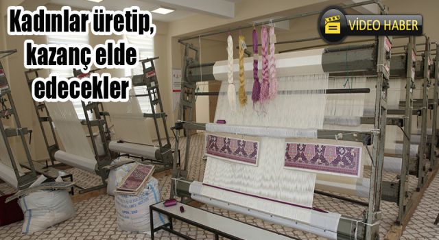 Karaköprü’de halı dokuma merkezleri açılıyor