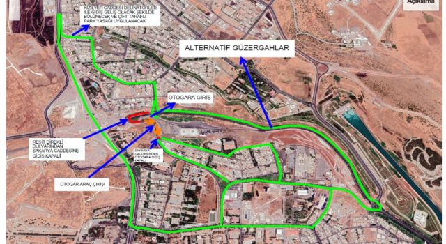 Karaköprü'de o bulvar trafiğe kapatılacak