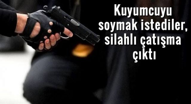 Urfa'da filmleri aratmayan soygun girişimi!