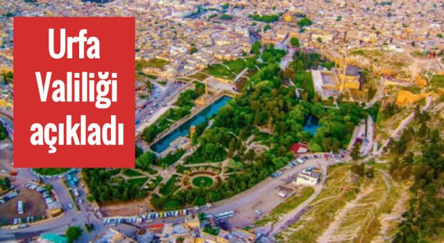 Urfa'da korona ile ilgili flaş yasak!