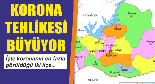 Urfa’da son 8 günün korona bilançosu…