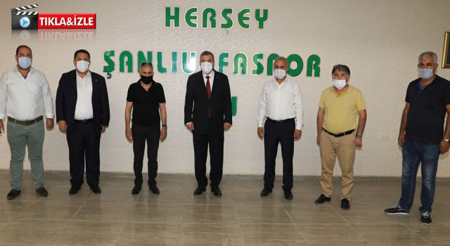 Başkan Beyazgül'den Urfaspor'a bağış