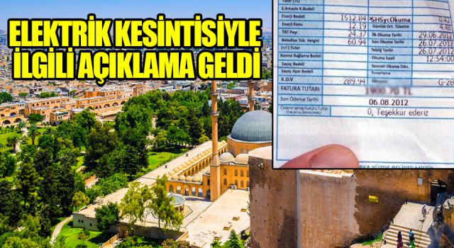 Urfa'nın elektrik borcu korkunç!