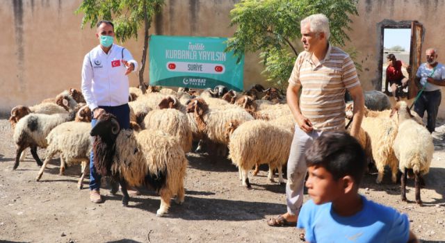 Hayırseverlerin bağışları yerine ulaştı