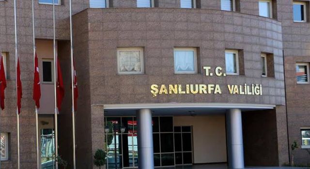 Urfa Valiliği açıkladı! Gözaltına alındı