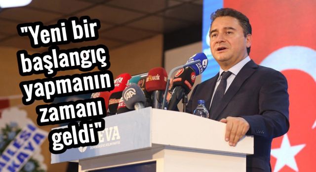 Ali Babacan Urfa'da konuştu...