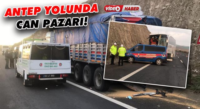 Şanlıurfa’da otobüs Tır’a çarptı: 3 ölü, 35 yaralı