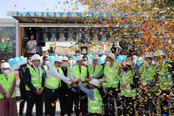 Haliliye'den toplu açılış ve temel atma töreni