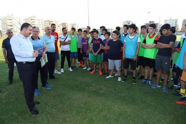 Karaköprü'de geleceğin yıldızları seçiliyor