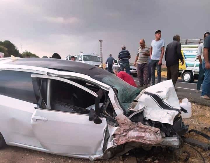 Şanlıurfa'da kaza: 1 ölü, 2 yaralı