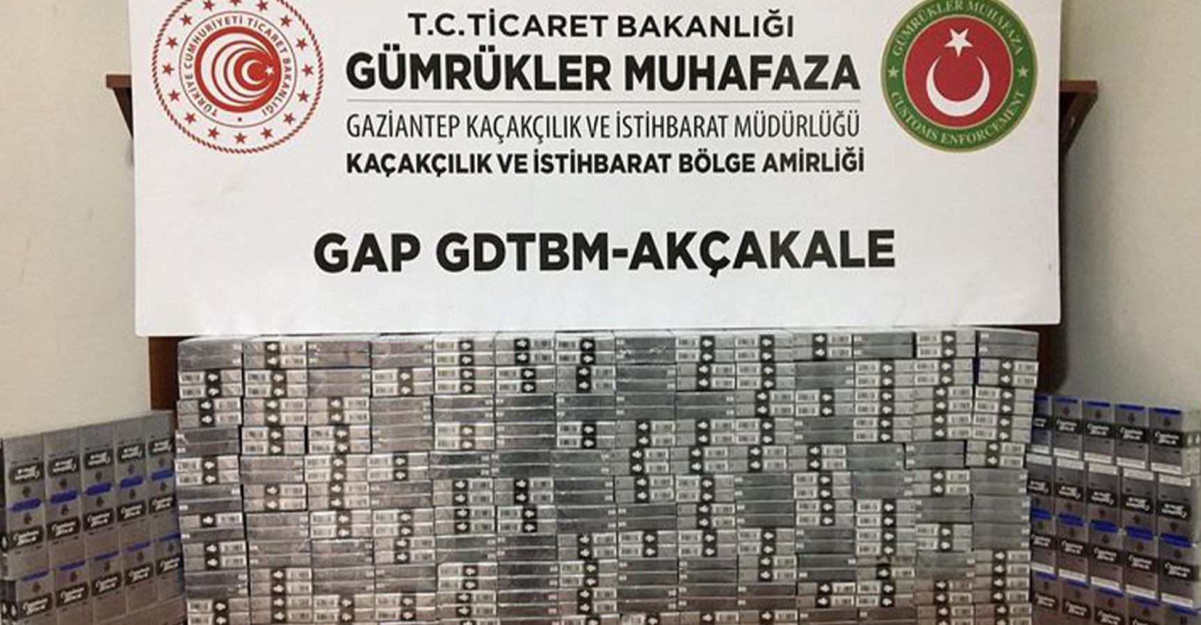 Gümrükte kaçak sigaraya geçit yok