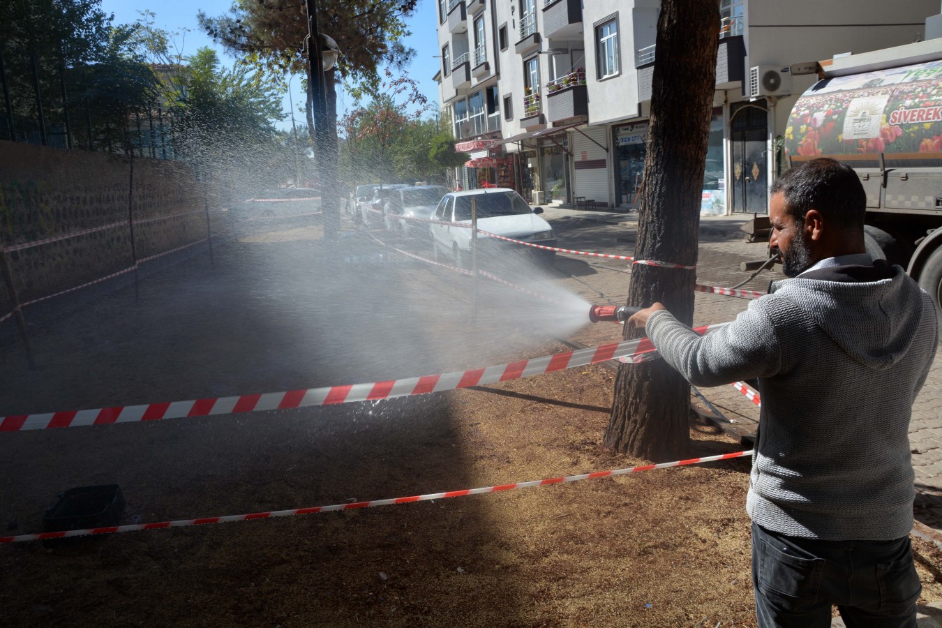 Siverek’te belediye atıl durumdaki parkları yeniliyor