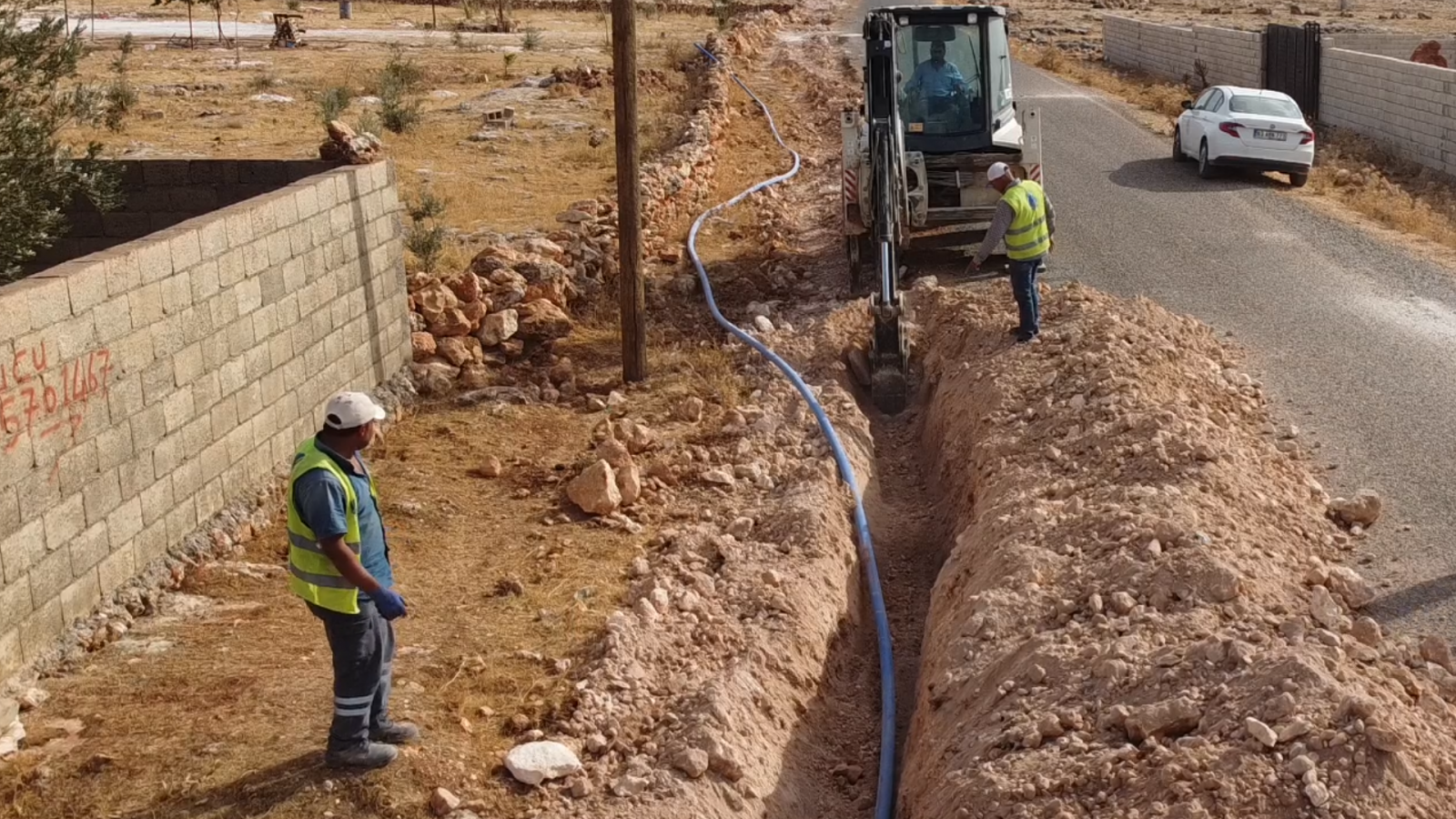 ŞUSKİ, Halfeti'de çalışmalara başladı