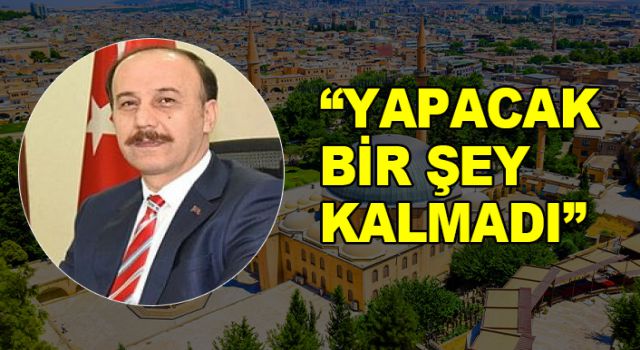 Urfa’da Vali de umudunu kesti!