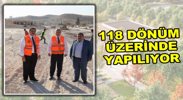 Beyazgül ve Canpolat, Haliliye'deki dev projeyi inceledi