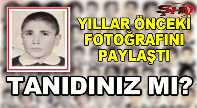 Urfalı Milletvekili, çocukluk fotoğrafını paylaştı