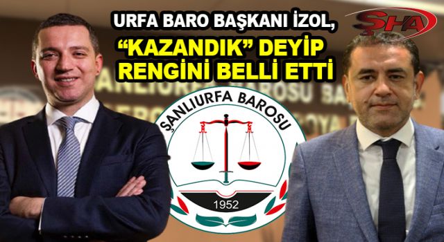 Urfa Barosu’ndan hem tebrik hem teşekkür!