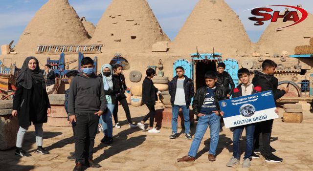 Urfa’da çocuklara Harran gezdirildi