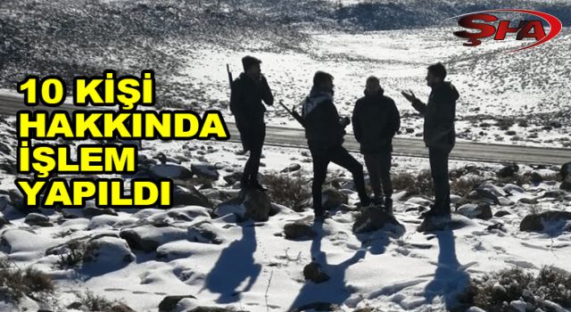 Urfa'da ekipler suçüstü yakaladı! Tam 10 kişi...