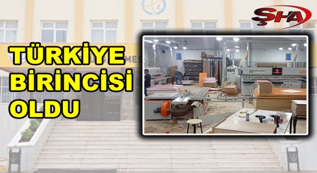 Urfa'daki okul fabrika gibi çalışıyor