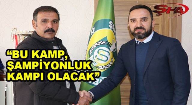 Urfaspor'un yeni hocası umut saçtı