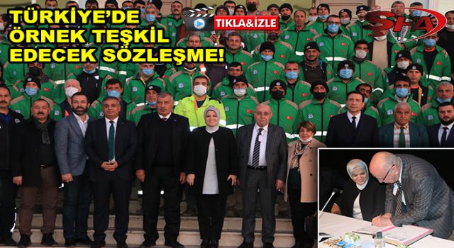 Birecik'te fıstık gibi sözleşme!