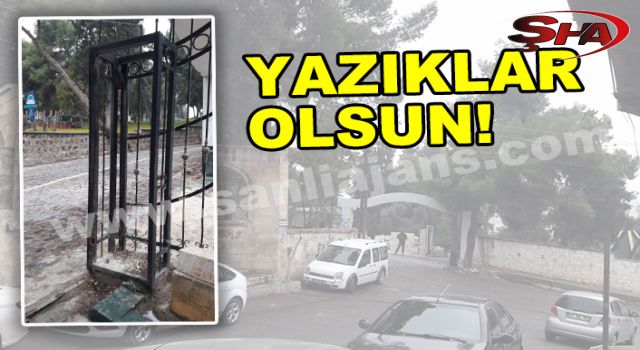 Urfa'da pes dedirten olay! Bu kez mezarlığın kapısını çaldılar