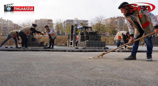 Haliliye’de 3 mahallede yol çalışması yapılıyor