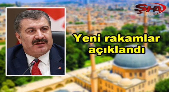 İşte Urfa'nın vaka sayısı...