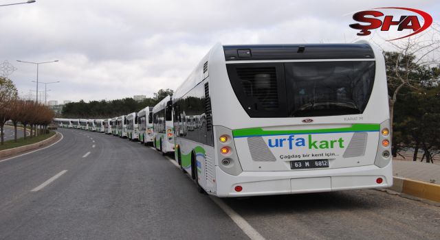 Urfa'da toplu taşıma araçlarında sefer saatleri değişti