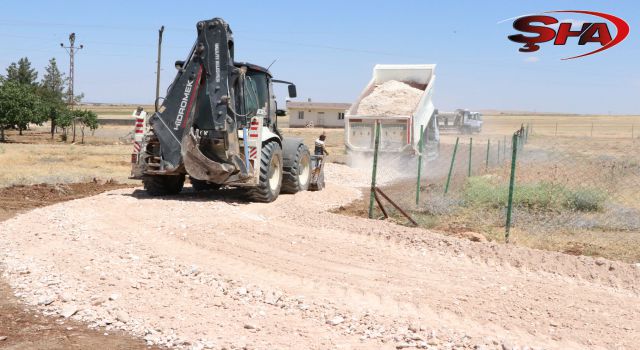 Haliliye’de yeni yollar vatandaşların hizmetine sunuluyor