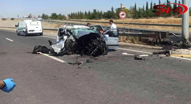 Urfa'da 3 kişinin hayatını kaybettiği kazada kahreden detay!