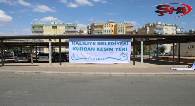 Haliliye’de kurban satış ve kesim yerleri belirlendi