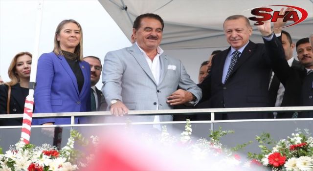 Erdoğan, AK Parti'nin icraatını ünlü sanatçı Tatlıses'in sözleriyle anlattı