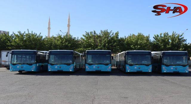 Urfa’da ulaşım için yeni 174 otobüs alındı