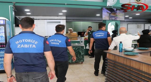 Haliliye’de restoran ve lokantalar denetlendi