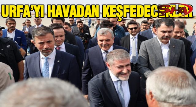 Bakan Nebati ve Kurum Urfa'da