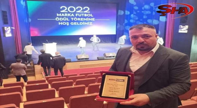 Başkan Çiçek ödüle layık görüldü