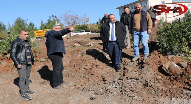 BAŞKAN EKİNCİ, SAHADA ÇALIŞMALARI İNCELEDİ