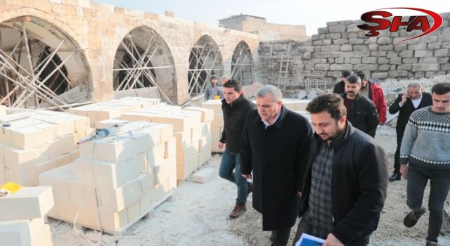 Urfa'da bir han daha turizme kazandırılıyor