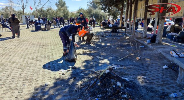 Viranşehir Belediyesi Adıyaman’da temizlik çalışması başlattı