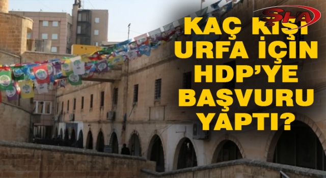 İşte HDP'nin Urfa Milletvekili aday adayları...