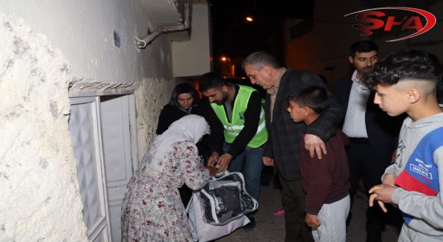 Beyazgül, selden etkilenen aileleri unutmadı