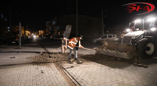 Haliliye’de üstyapı çalışmaları ile yollar daha konforlu