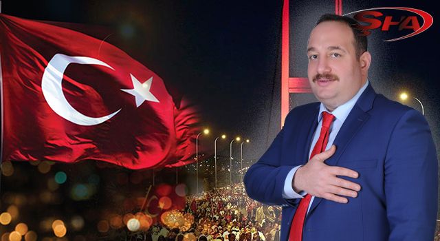 BAŞKAN EKİNCİ: MİLLETİMİZ 15 TEMMUZ'DA BÜYÜK KAHRAMANLIK DESTANI YAZDI