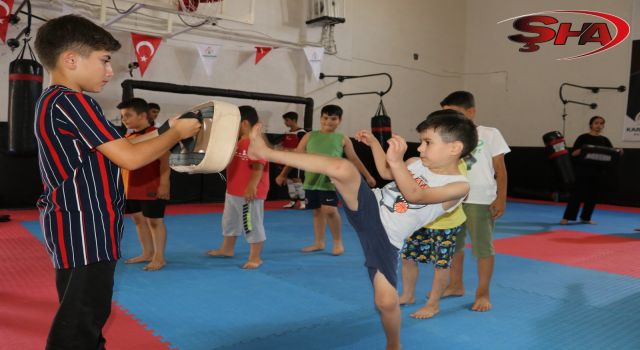 Karaköprü’de tekvando kursuna yoğun ilgi