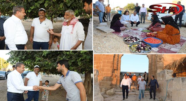 Vali Şıldak, Harran’da incelemelerde bulundu